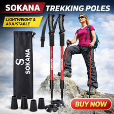 1 Pair Telescopic Walking