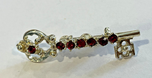 Vintage red rhinestone - vintage,
