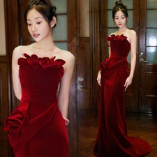 NEW Evening Formal Party Ball Gown Prom Bridesmaid Fishtail Host  Dress YSGZ182