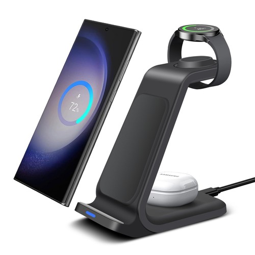 Wireless charger dock 3in1 - charger,