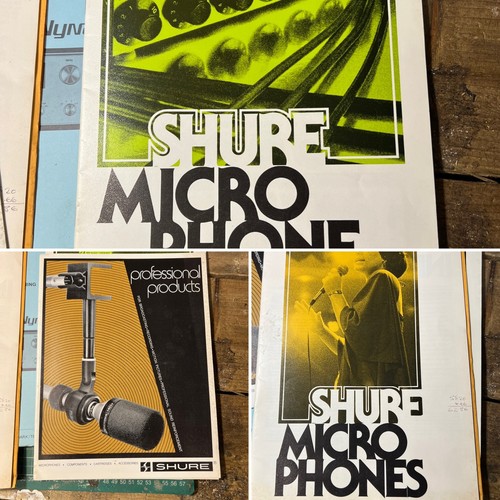 Shure catalogue microphones - catalogue,