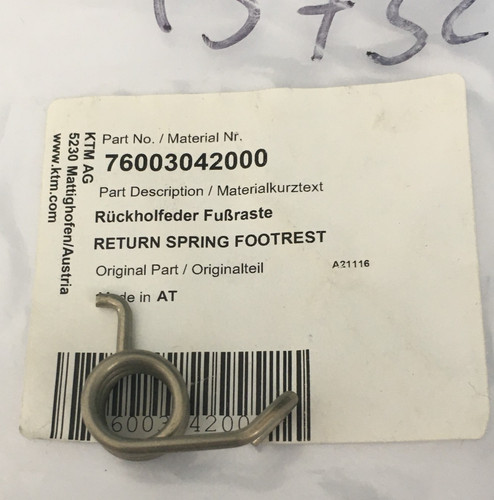 Spring wedge footrest for - spring,
