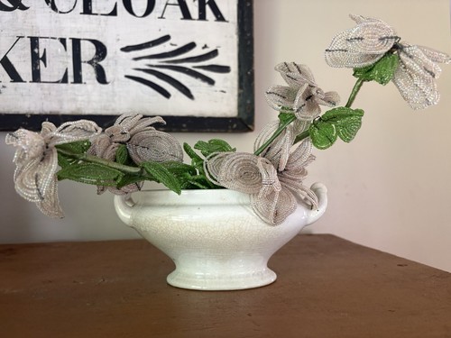 Atq small white ironstone - atq,