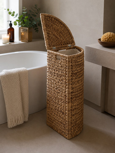 Corner laundry basket water - laundry,
