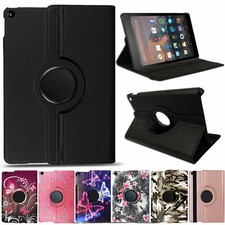 Leather Smart Stand Case Cover For Amazon Fire 7 2019 HD 6 2014 HD 8 2017 2018