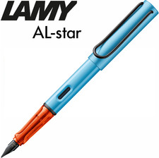 LAMY AL-star Fountain Pen - Denim 2025 Special Edition - Blue Ink