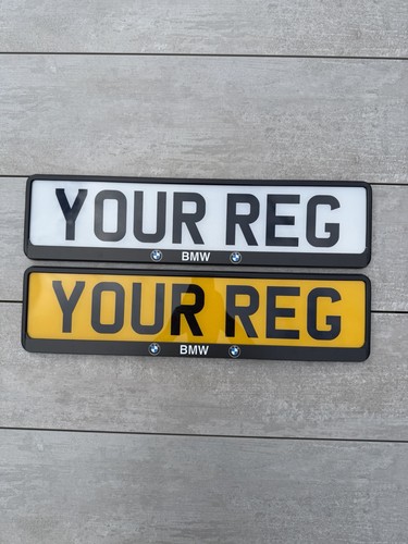 Bmw number plate - plate, uk