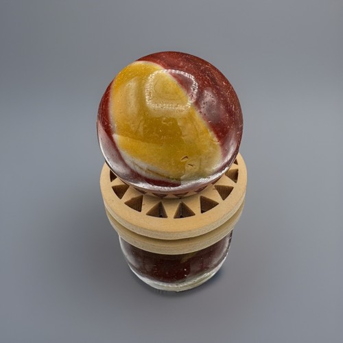 Crystal sphere mookaite ball - crystal,