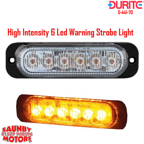 Durite 441 amber - amber, flashing