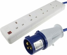 Camping Extension Lead Hook Up