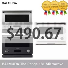[CLEARANCE] BALMUDA The Range Microwave Oven K04B 18L 220V_Black