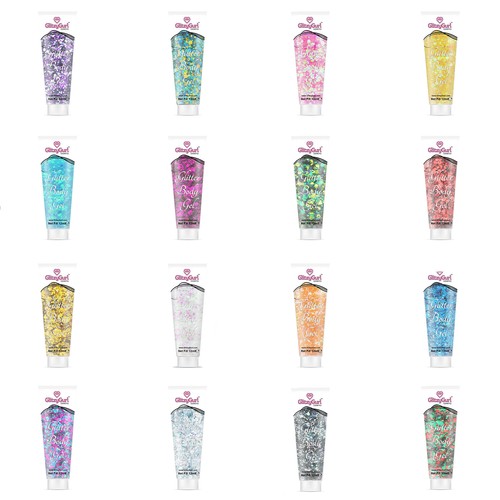 Chunky glitter gel face body - chunky,