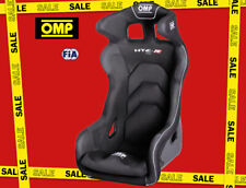 SALE! OMP HTE-R 400 Seat 2024 Race Rally Black AIRNET HANS FIA Simrace Gaming