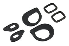 VW Type 3 door handle & Lock seal Kit 6pcs Notchback Squareback Fastback ISP 