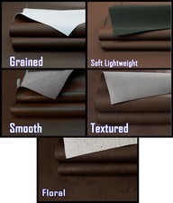 Faux Leather Fabric Upholstery Material Grained Vinyl Car Seat Heavy Leatherette