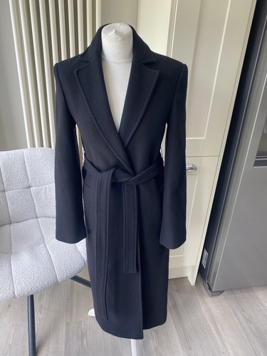 Zara black manteco wool trench - zara,