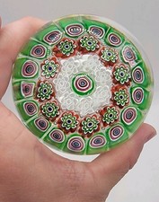 Vtg millefiori art glass