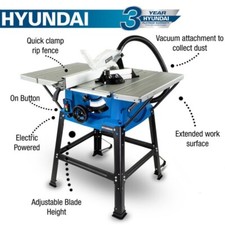 Hyundai 1800W 10'' / 30mm Electric Table Saw 230V | HYTS1800E