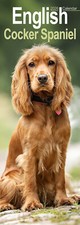English Cocker Spaniel Slim 2026 Calendar | Dog Gift 15% OFF MULTI ORDERS