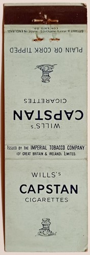 Wills capstan cigarettes - wills's,
