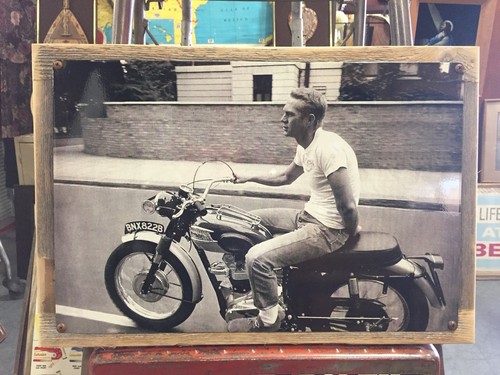 Steve mcqueen triumph - steve,