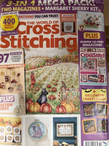 The world cross stitching - world, of