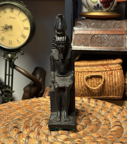 Rare egyptian pharaoh seated - rare,