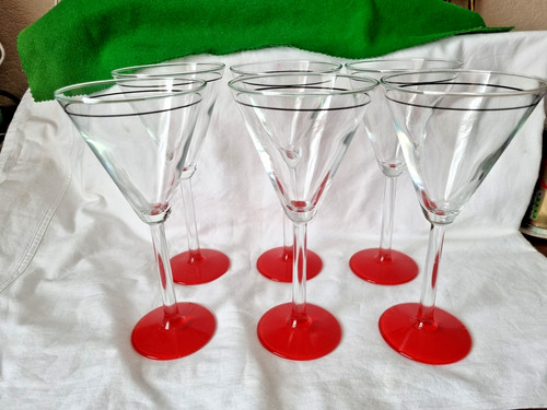 Vintage cocktail glasses - 6,