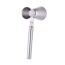 Stainless Steel Double Jigger Measure Cup with Handle for Cocktail Bartender Bar
