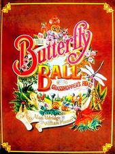 Advert Book Cover Butterfly Ball Grasshopper Feast Aldridge Plomer Print Bb7354