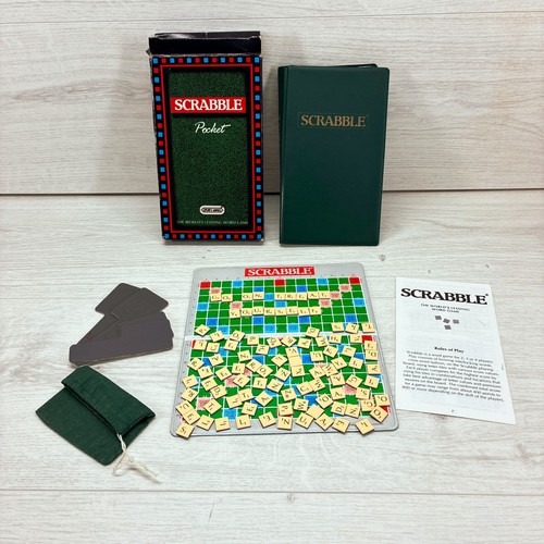 Vintage pocket scrabble - pocket,