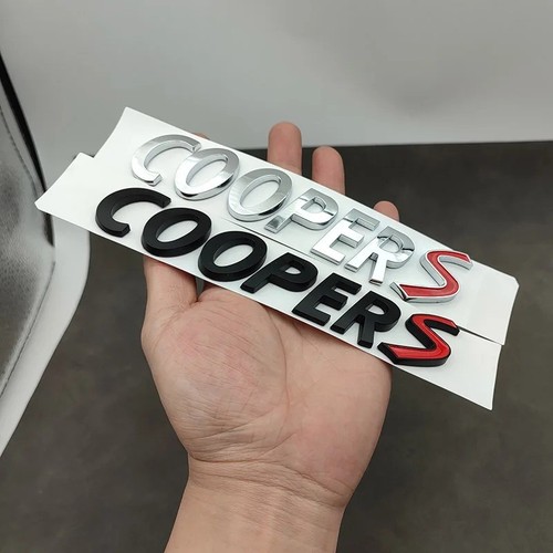 Cooper silver chrome letters - chrome,