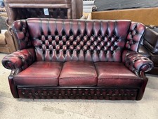 Saxon Chesterfield Oxblood