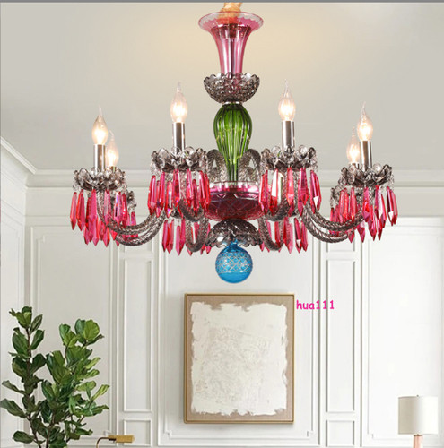 French style retro red crystal - french,