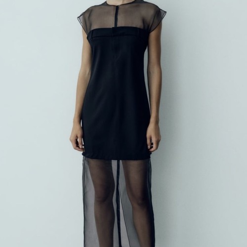 Zara contrasting organza - zara,