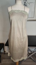 Vintage Full Nylon Slip  Size 8-10 spaghetti strap 32 bust in lilac no label