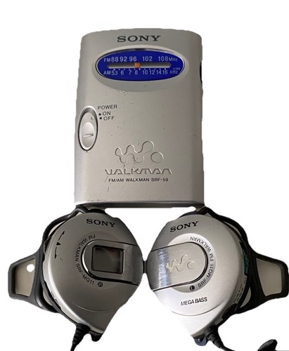 Sony srf radio fm - srf-59, am/fm