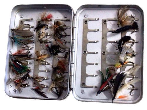 Vintage hardy alloy fly - vintage,