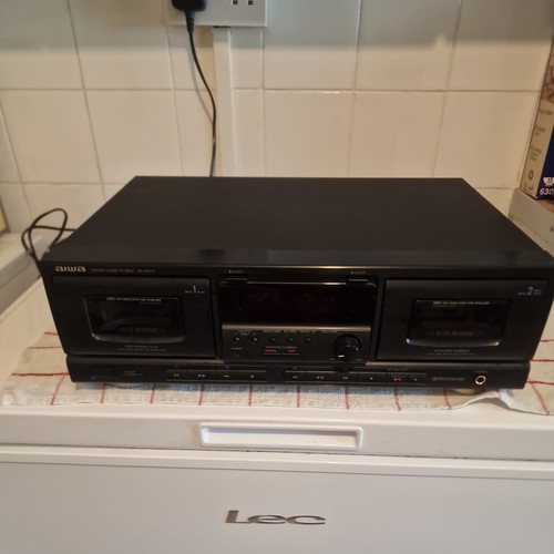 Aiwa wx727 stereo cassette - aiwa,