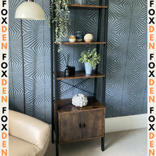 Industrial Ladder Shelf Rustic