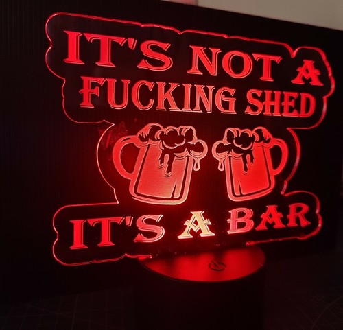 Bar sign open light its - bar,