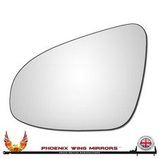 Left Hand Passenger Side Citroen C1 Mk2 2014-2025 Convex Wing Door Mirror Glass