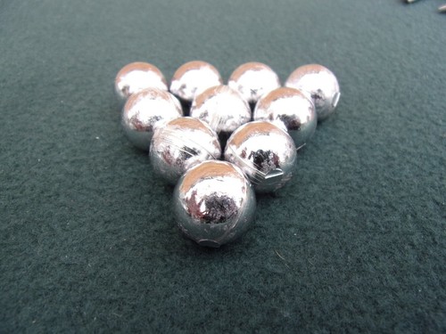 8mm approx round lead - 10, 16.