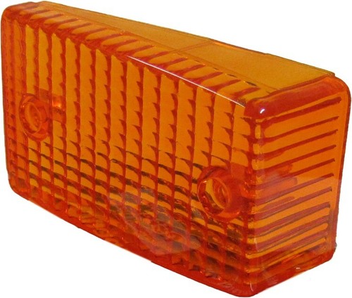 Indicator lens front - indicator, amber