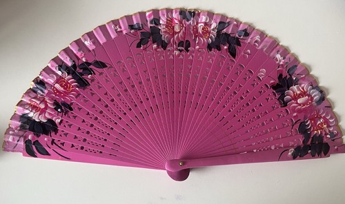 Vintage hot pink wooden - hot,