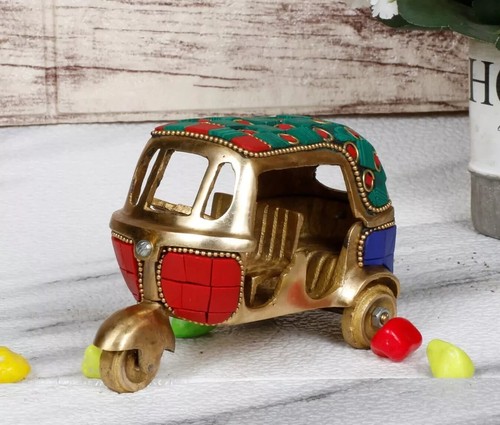 Brass auto rickshaw - auto,