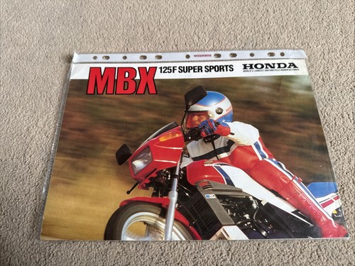 Honda mbx 125 brochure - honda,