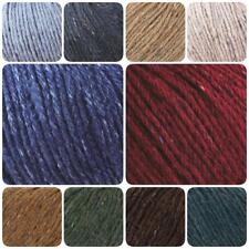 Rowan Felted Tweed Aran Wool Alpaca Knitting Yarn Wool 50g Full Range