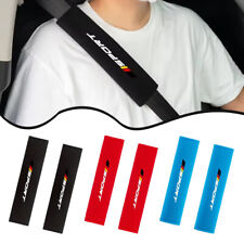 2PCS Sport Car Seat Belt Covers Strap Pad Shoulder Comfort Cushions Accessories