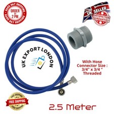 2.5M Washing Machine Dishwasher FILL HOSE EXTENSION Cold Water Inlet